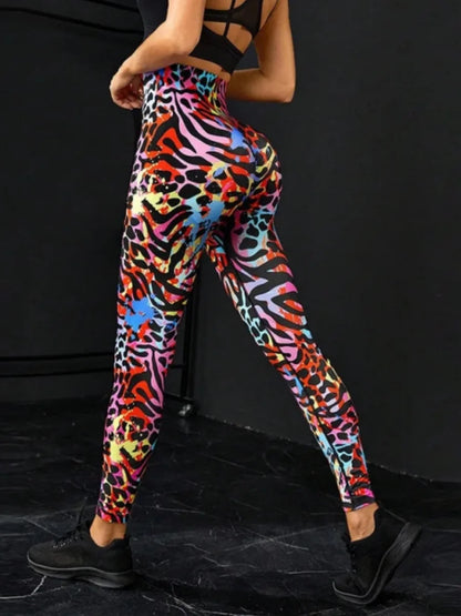 Signature High-Waist Sculpting Tie-Dye Seamless Leggings
