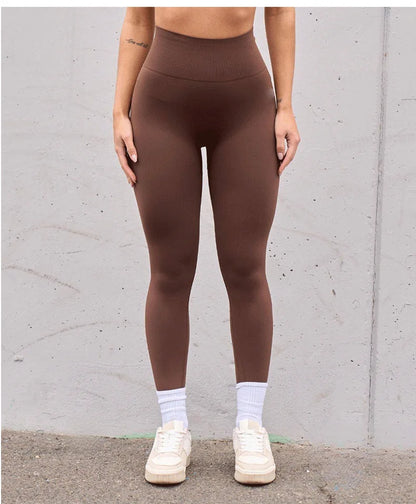 V-Back Scrunch Butt Lift Leggings – High Waist, Tummy Control, Gym & Yoga Pants