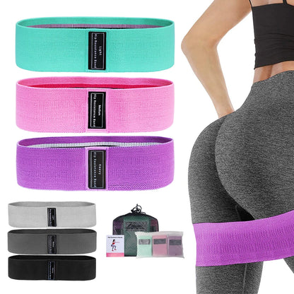 Premium Fabric Resistance Bands – Ultimate Tool for Strength, Flexibility, and Endurance